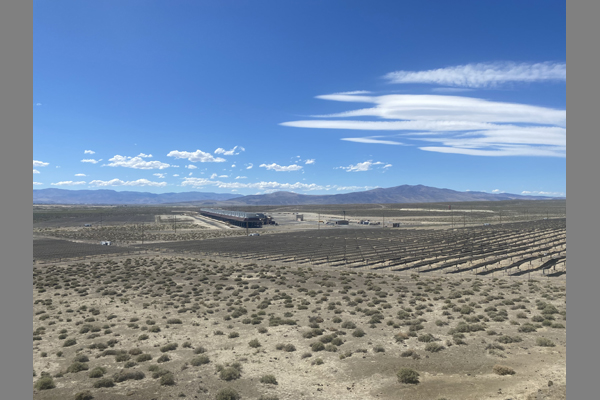The Patua Binary Geothermal and Solar Facility 10 miles east of Fernley NV. (uploaded 07/2021)
